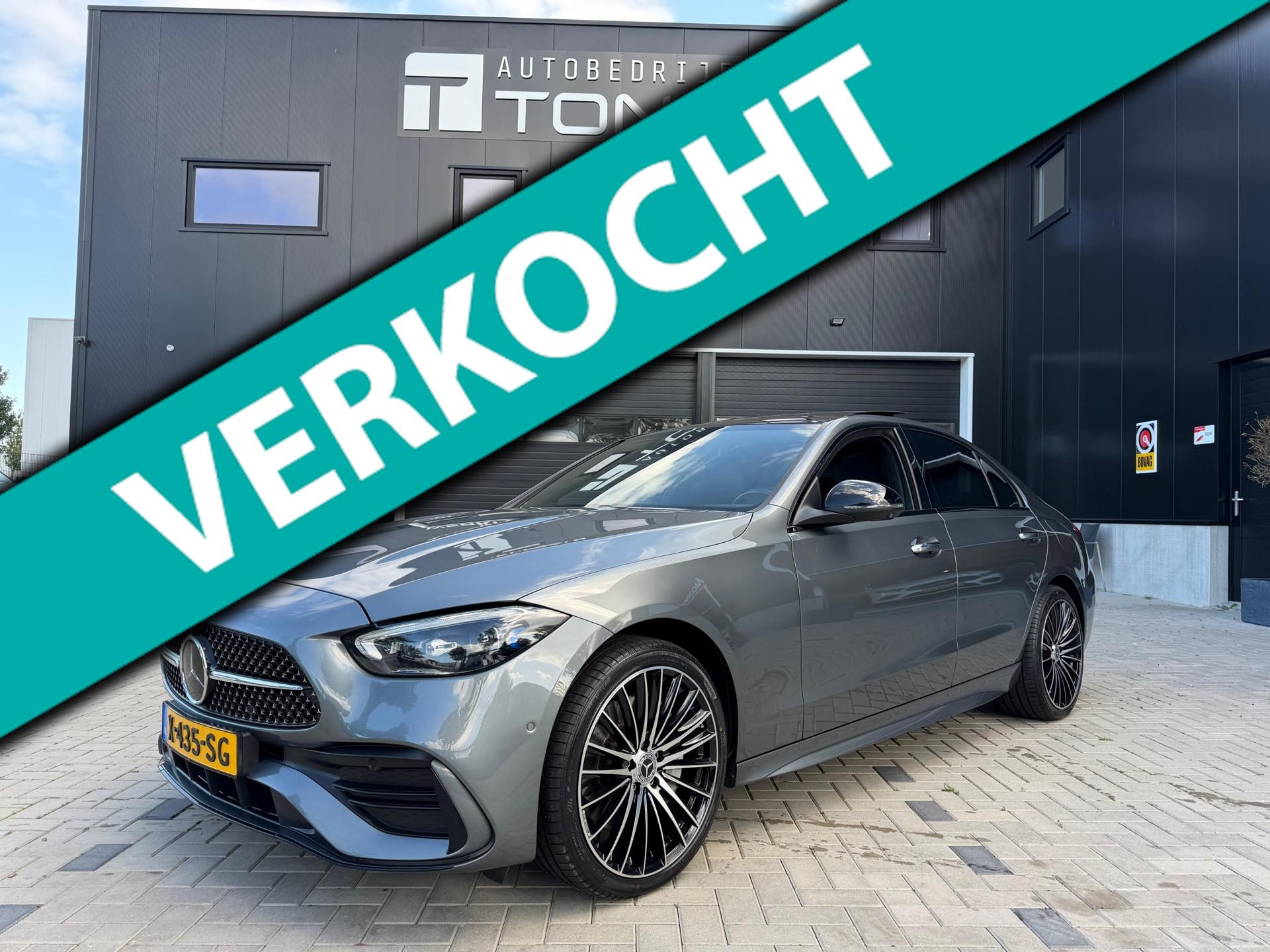 Mercedes-Benz C-klasse 300 e AMG Line / Pano / Burmeister / 360 Camera / 19" Inch LMV