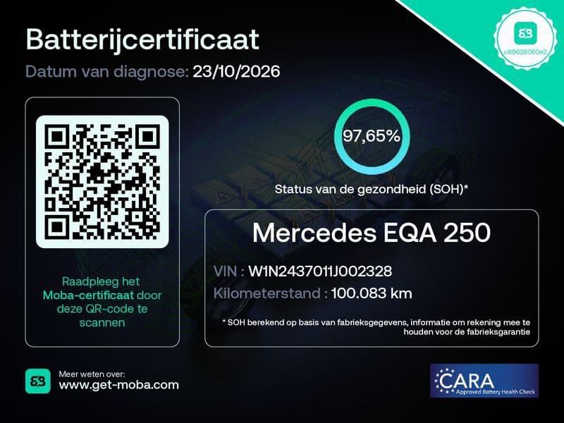 Mercedes-Benz EQA 250 AMG 67 kWh / Pano / Memory / Burmeister / Leer / Ambient — foto 4