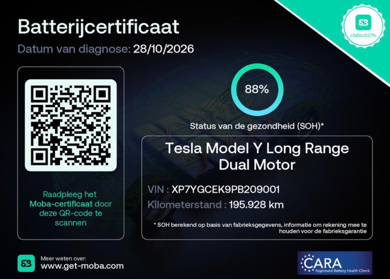 Tesla Model Y Long Range AWD 75 kWh / Trekhaak / SOH 88% — foto 4